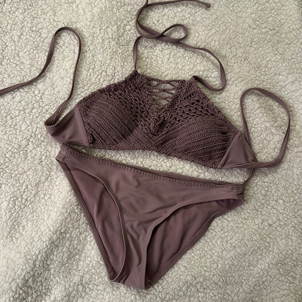 Crochet top bikini